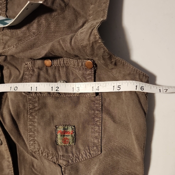 A Gold E NWT Earth Colored Nicoletta  Button-Down Dress - Picture 6 of 9